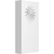 Ekena Millwork Standard Foster Flower Plinth Block With Square Edge, 3"W x 6"H x 1"P PBP030X060X100FOS09 - alternate 1
